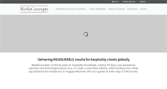 Desktop Screenshot of mediaconcepts.com